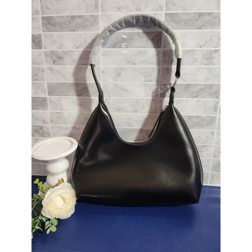 New PETITE SIMONE Small Black Over-the-Shoulder Purse/Handbag